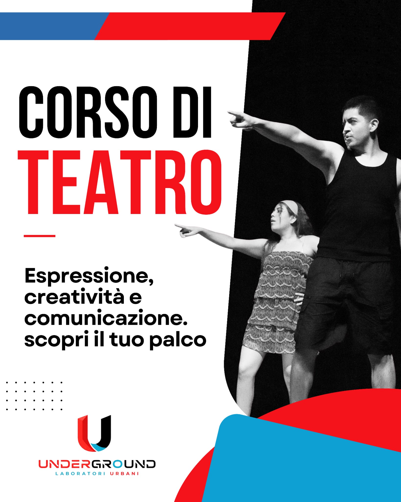 Locandina Underground: teatro presentazione